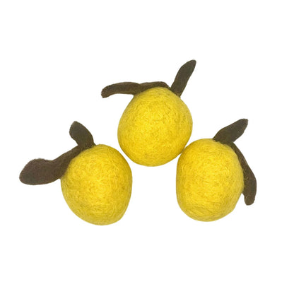 The Three Lemon 三顆檸檬 羊毛氈貓咪玩具