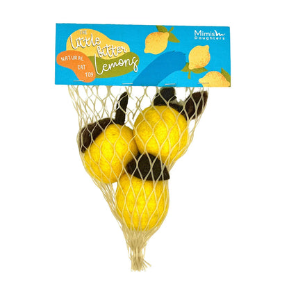 The Three Lemon 三顆檸檬 羊毛氈貓咪玩具